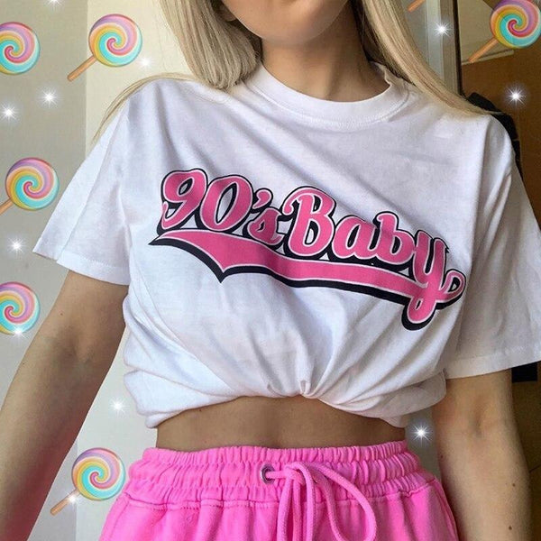 ちゃん【HYEON】cheese tops / baby pink Baby Tee | Orchid Pink – Khy