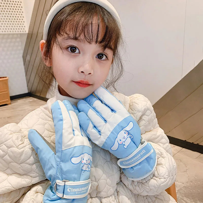 Cozy & Kawaii Character Waterproof Gloves