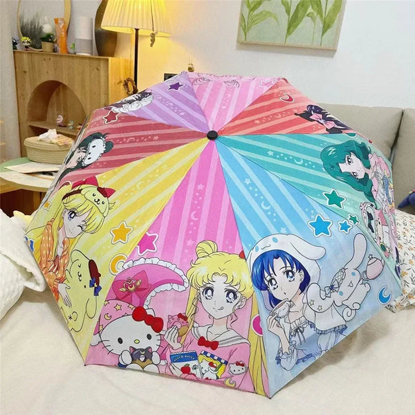 Magical Girl Rainbow Umbrella