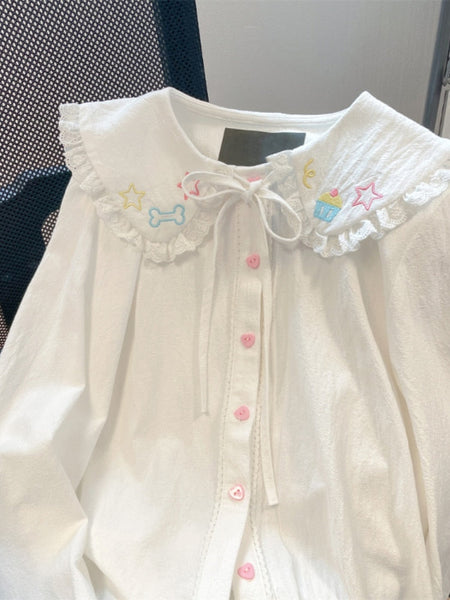 トップス Romantic Sweet Lacy Blouse Romantic Sweet Lacy Blouse (2016) by Angelic Pretty