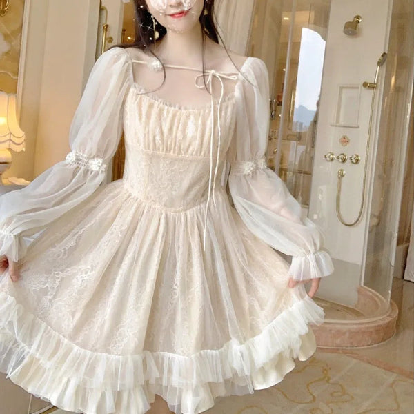 Fairy Symphony White Angel Dress Fairycore