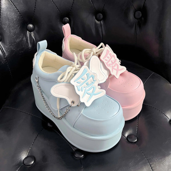 【Treat Ürself 】platform sneakers Mサイズ Treat Ürself 】platform sneakers Mサイズ