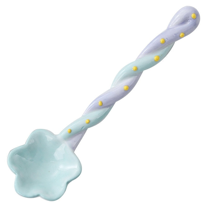 Pastel star spoons - cutlery - dinnerware - kawaii - spoon - spoons