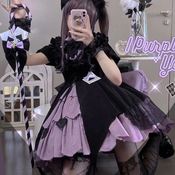 Purple Kawaii Dress 
