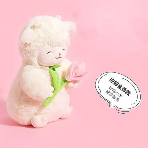 Kawaii Spring Tulip Lamb Plush Toy Stuffed Animal – Kawaii Babe