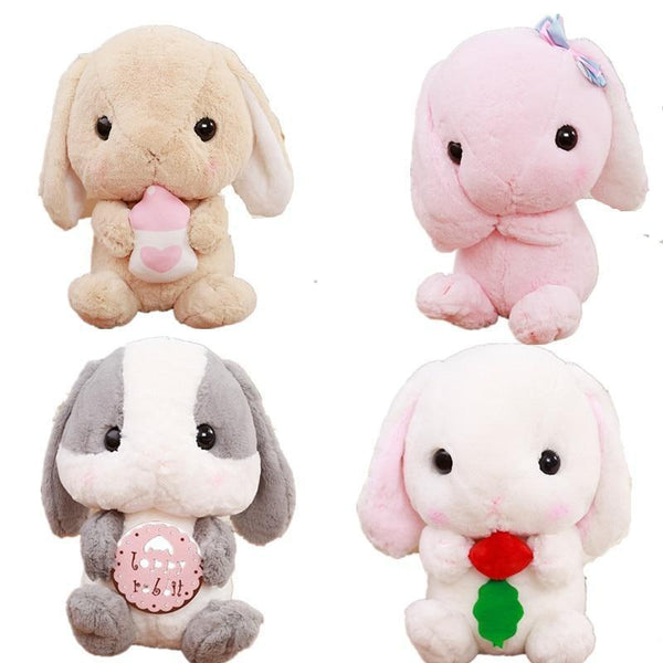 Soft Plush Baby Bun Bunny Rabbit Stuffed Animal Plushie Toy Kawaii Cute