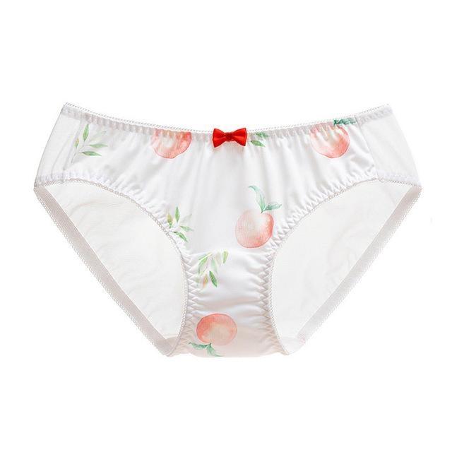 Berry Girly Undies - Chiffon Peach / M - underwear