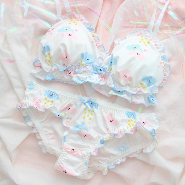 Cupid Bra & Panties Set For $26.97! - Kawaii Stop