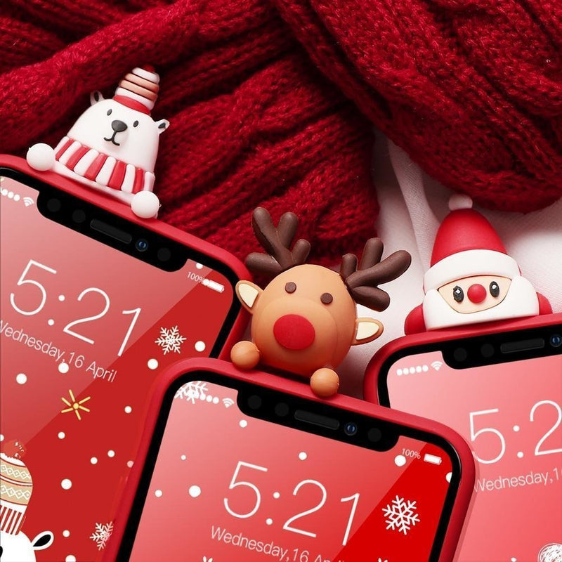 Holiday Critters iPhone Case - phone case
