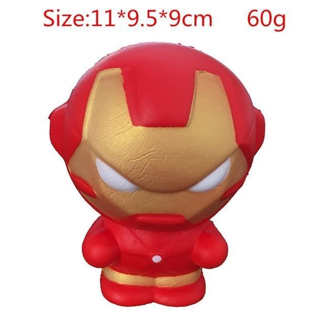 Kawaii Squishies (40+ Styles) - 11cm Iron Man - squishy