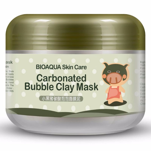 Berygtet massefylde sjækel Deep Pore Cleansing Carbonated Bubble Charcoal Mask by Kawaii Babe