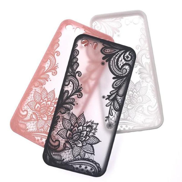 Lace Mandala New Age Yoga Metaphysic iPhone Case Rubber Lace Mandala New Age Yoga Metaphysic iPhone Case Rubber