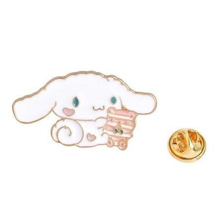 Kawaii Sanrio Cinnamoroll Enamel Pin Brooch Lapel Pin Fairy Kei Pastel 