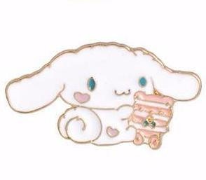 Kawaii Sanrio Cinnamoroll Enamel Pin Brooch Lapel Pin Fairy Kei Pastel 