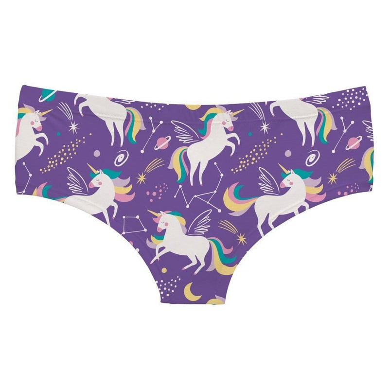 Purple Unicorn Panties - underwear
