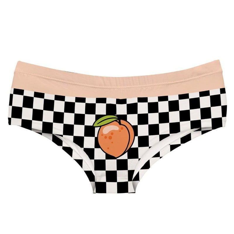 Racing Peach Panties - underwear