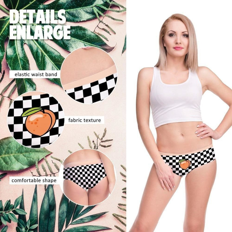 Racing Peach Panties - underwear