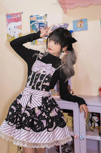 Sanrio Underwear Set My Melody Cinnamoroll Cute Lolita Lace