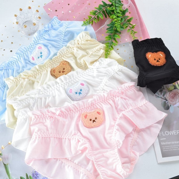 Women's Cute Bear Underwear Set – Kawaiifashion