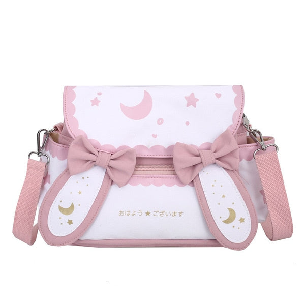 Giggling Baby Bunny Sweet Lolita Purse Plush Handbag