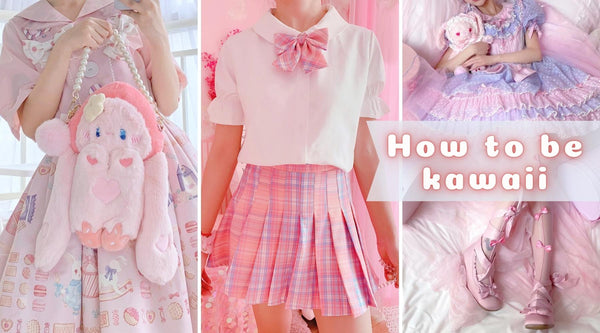 kawaii fashion pink princess lolita cute harajuku japan style how to be kawaii guide step by step