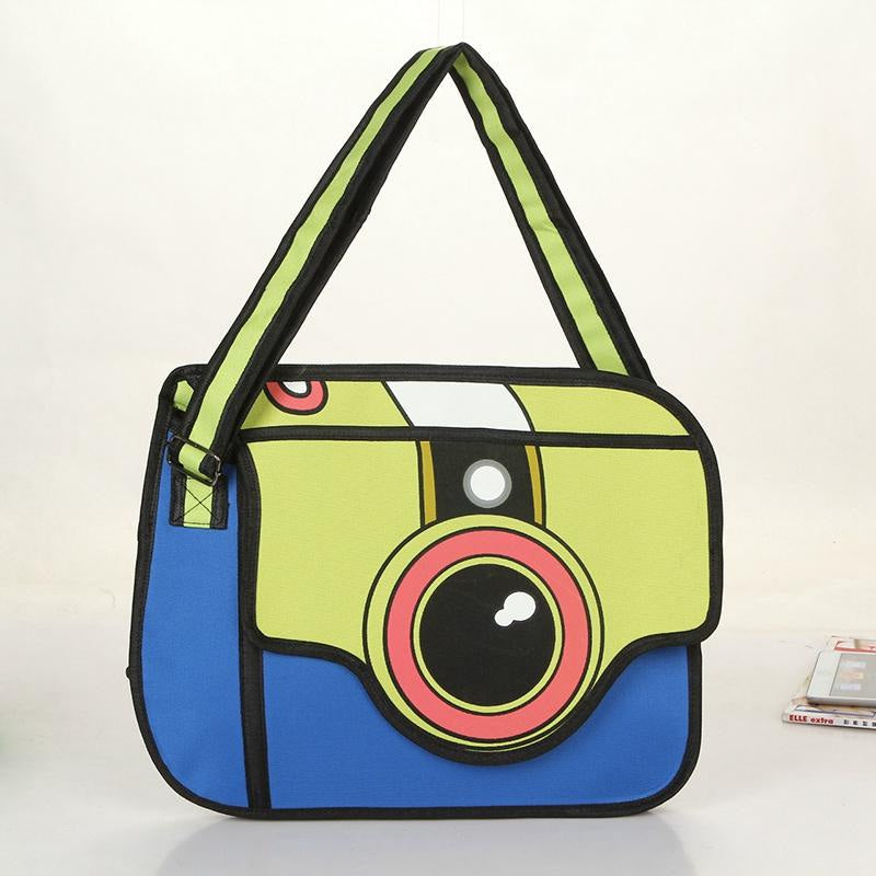 2d cartoon camera bag - 2d - bag - cartoon - purse