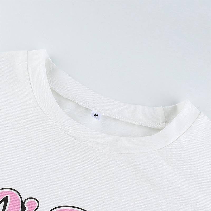 90s baby oversized tee - baby - girl - kid - belly shirts