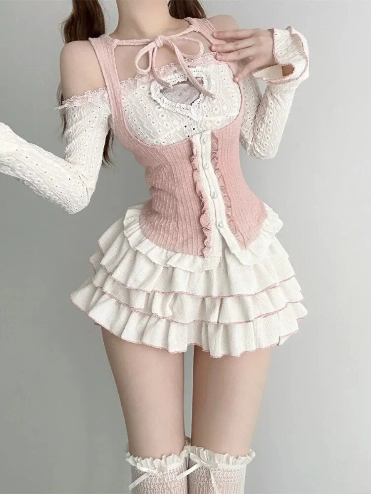 Cinched & Pretty Babydoll Outfit