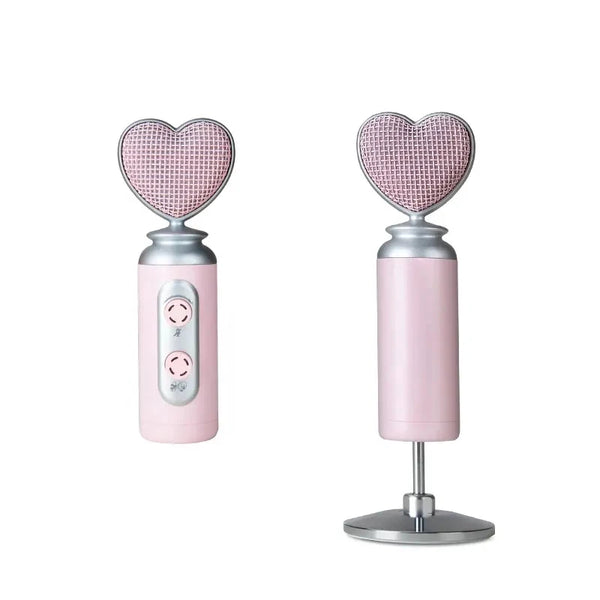 Pink Valentine Streaming Microphone