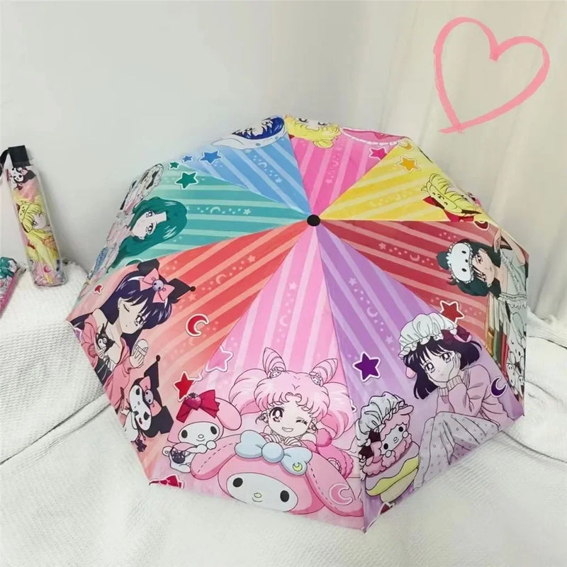 Magical Girl Rainbow Umbrella