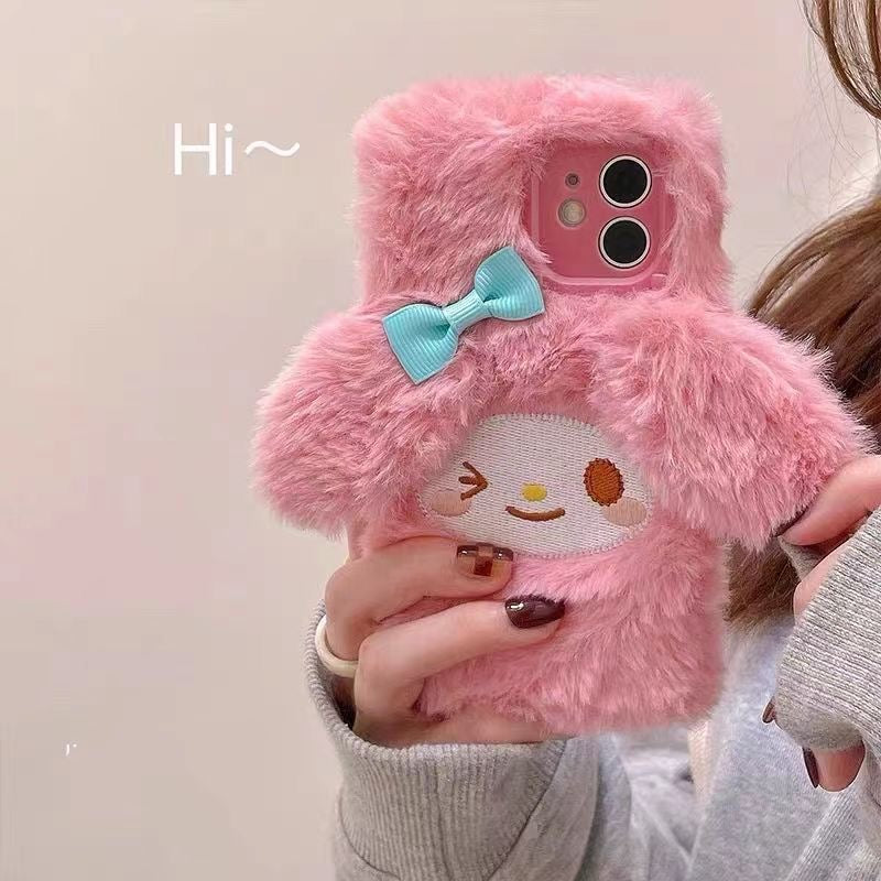 Fuzzy Bunny iPhone Case