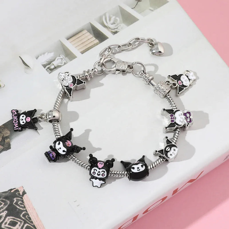 Pastel Goth Charm Bracelet