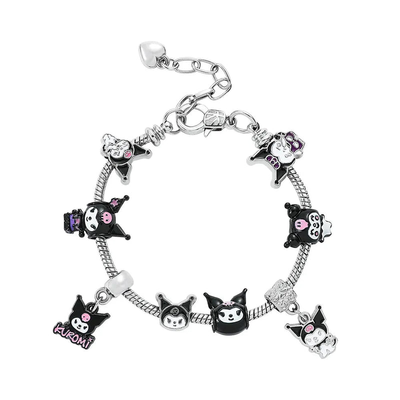 Pastel Goth Charm Bracelet