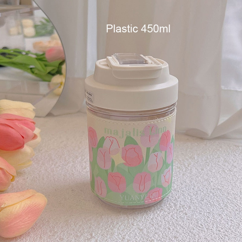 Spring Tulip Water Bottles