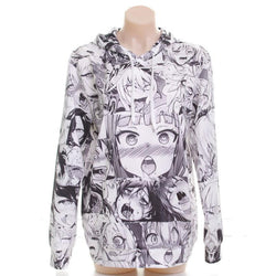 Manga Ahegao Kawaii Hoodie Sweatshirt T-Shirt | Kawaii Babe