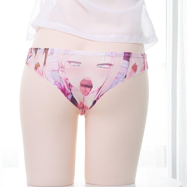 Ahegao panties - anime - cartoon - manga - panties - thong