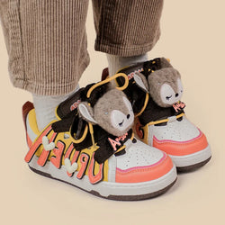 Angel fox sneakers - angel - deer - footwear - fox - high top