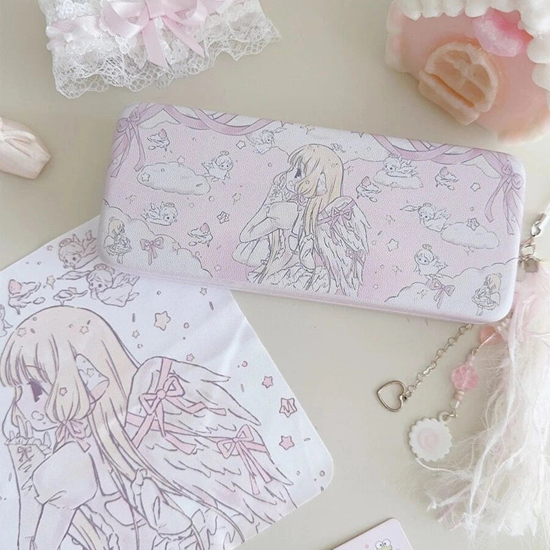 Angelic fae glasses case - angelcore - anime - chi - chobits - eyewear