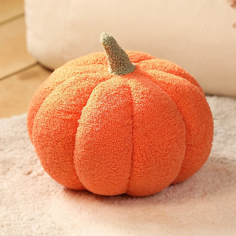 Autumn pumpkin pillow - fuzzy - halloween - plush - toys - plushies