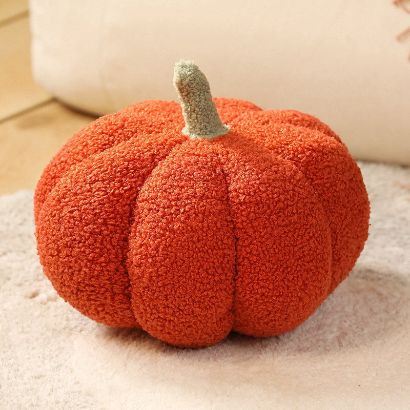 Autumn pumpkin pillow - fuzzy - halloween - plush - toys - plushies