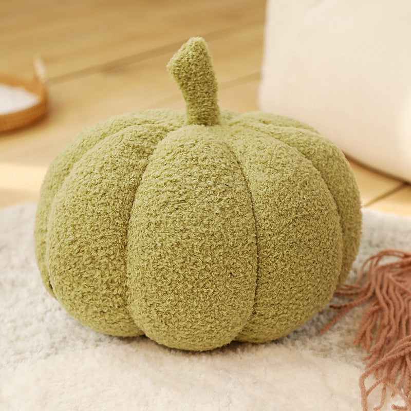 Autumn pumpkin pillow - fuzzy - halloween - plush - toys - plushies