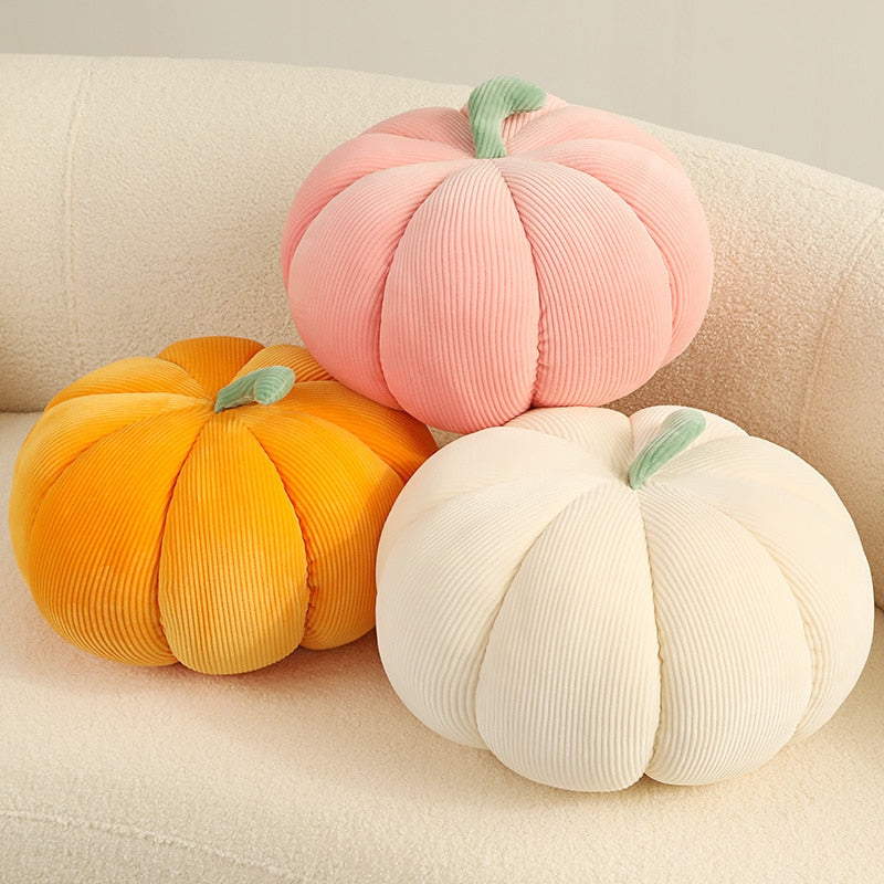 Autumn pumpkin pillow - fuzzy - halloween - plush - toys - plushies