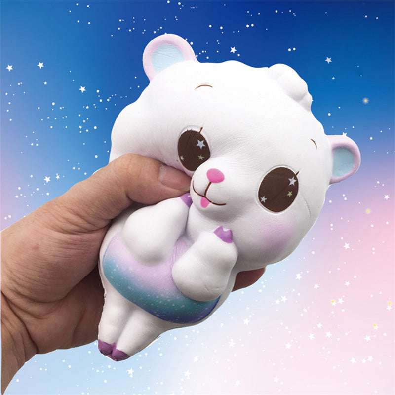 Fairy kei pastel baby teddy bear squeeze toy stress ball stress relief autism stim stimming kawaii autistic toys by kawaii babe