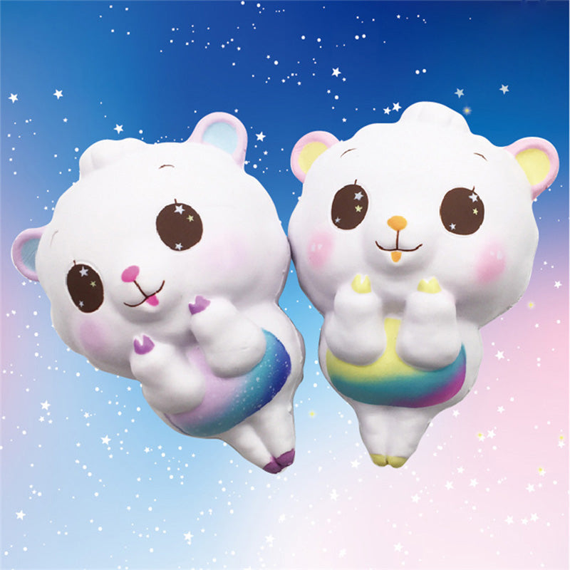 Fairy kei pastel baby teddy bear squeeze toy stress ball stress relief autism stim stimming kawaii autistic toys by kawaii babe