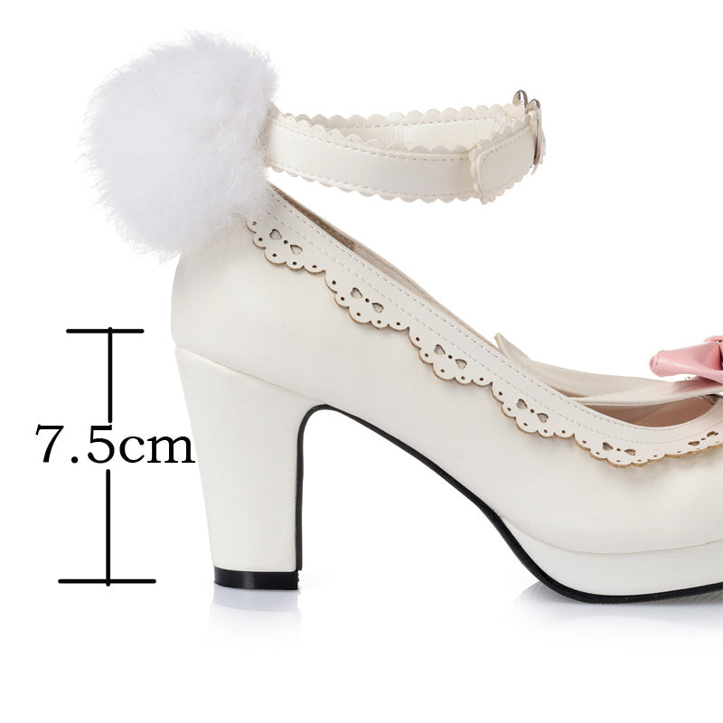 Baby bun heels - bunnies - bunny ears - rabbit - shoes - fairy kei