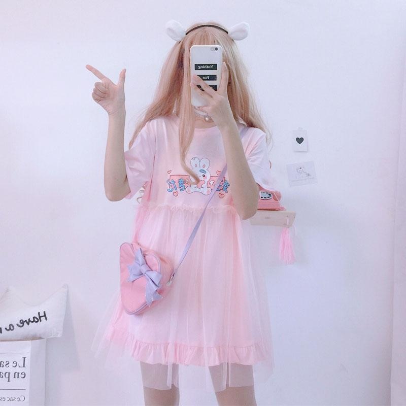 Baby Bun Night Dress - cat dress, dresses, kittens, kitty cat, lolita dress Kawaii Babe