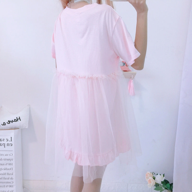 Baby Bun Night Dress - cat dress, dresses, kittens, kitty cat, lolita dress Kawaii Babe