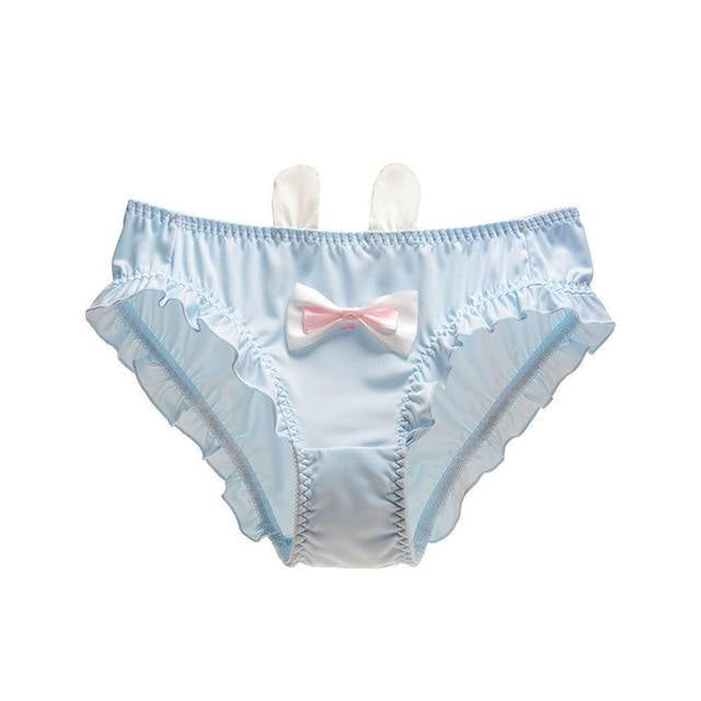 Baby bun panties - bunny ears - kawaii - fashion - lace panties - little