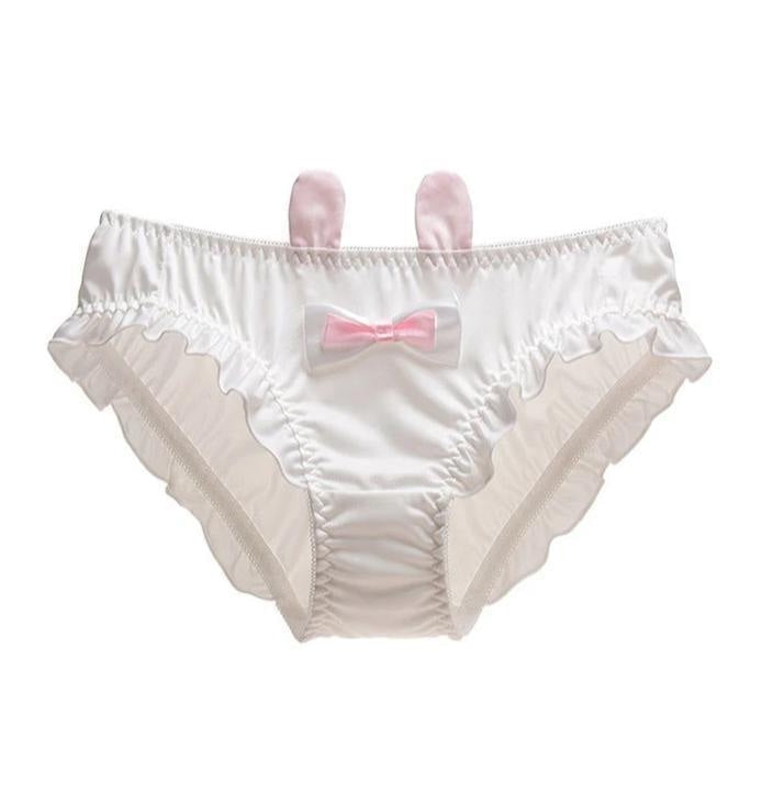 Baby bun panties - bunny ears - kawaii - fashion - lace panties - little