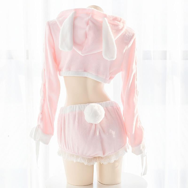 Baby bun sweatsuit - bloomer - bloomers - bunny ear - ears - tail